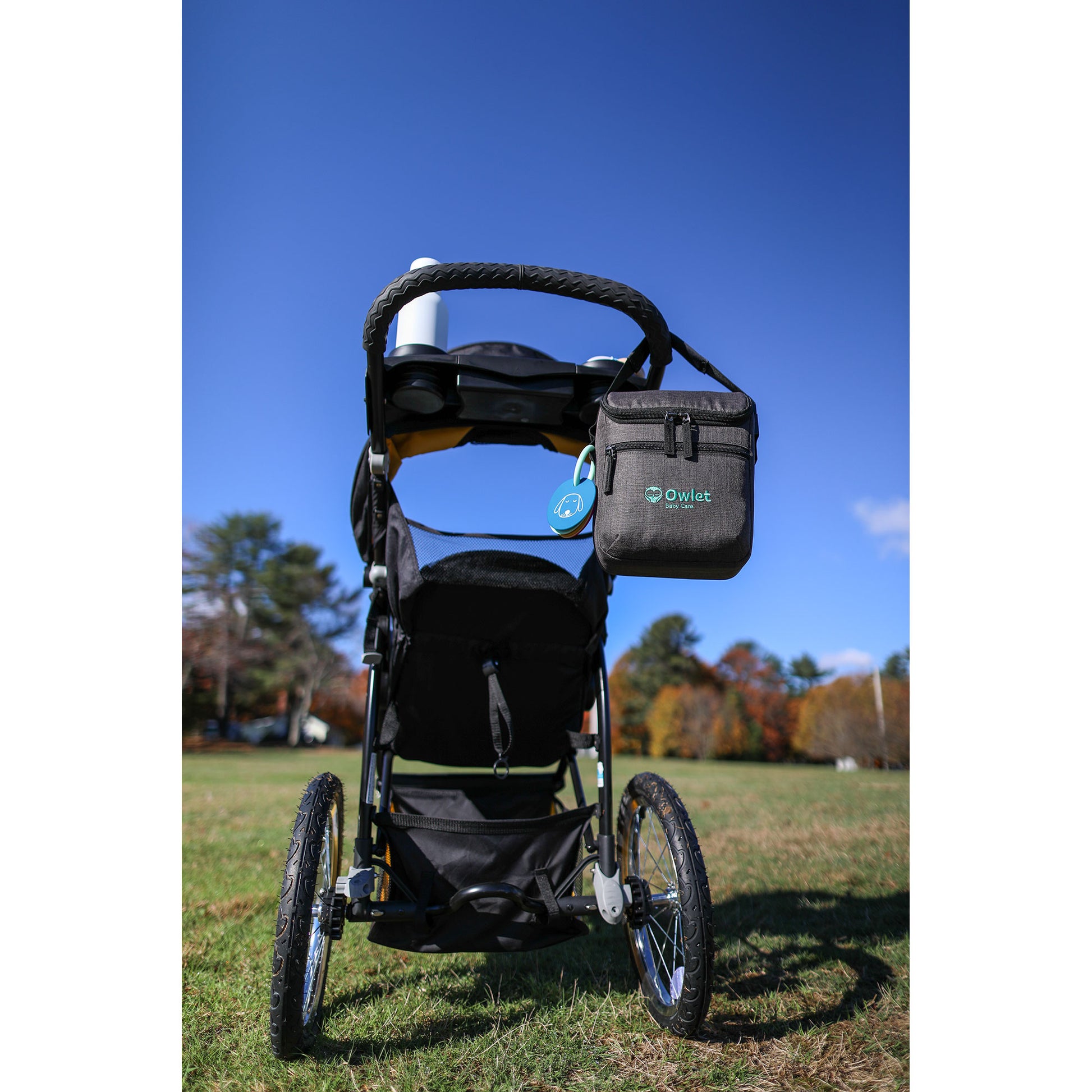 Charcoal Heather Reagan Baby Bottle Cooler