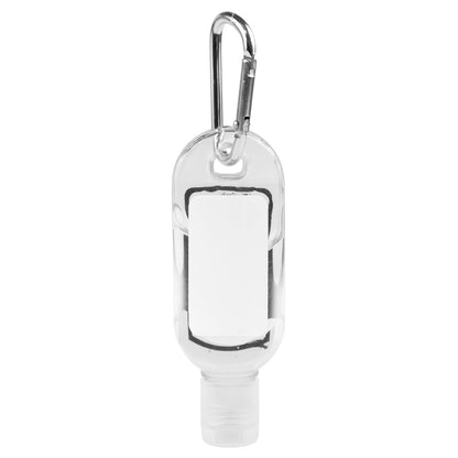 “SanGo L” 1.8 oz Hand Sanitizer Antibacterial Gel in Flip-Top Bottle with Carabiner(PhotoImage Full