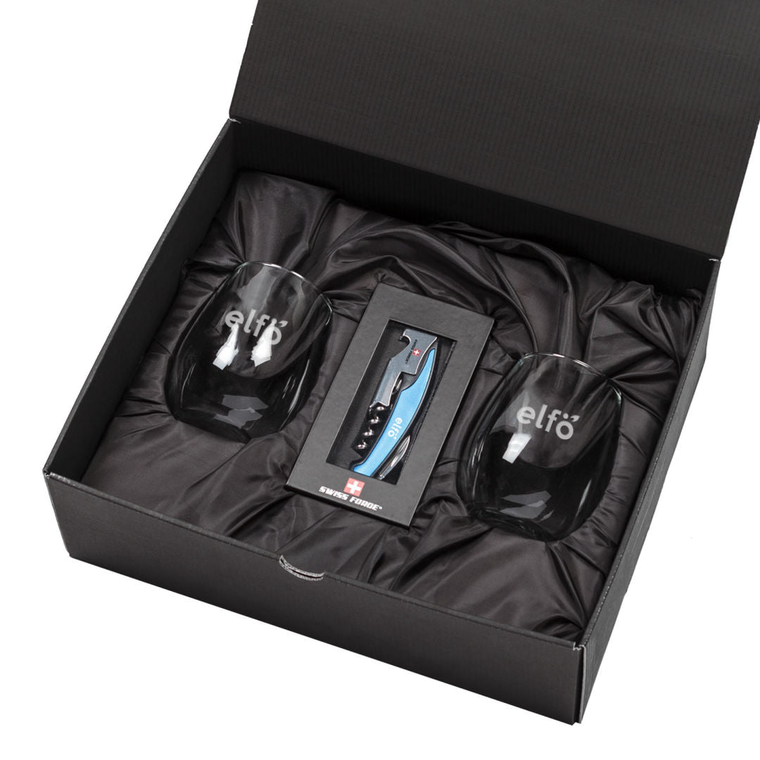 Swiss Force® Opener & Miami Stemless Wine