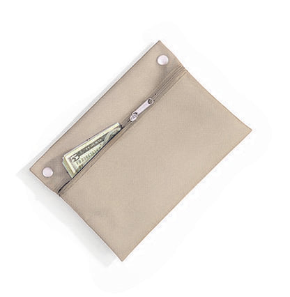 Natural-Navy Utility Tote