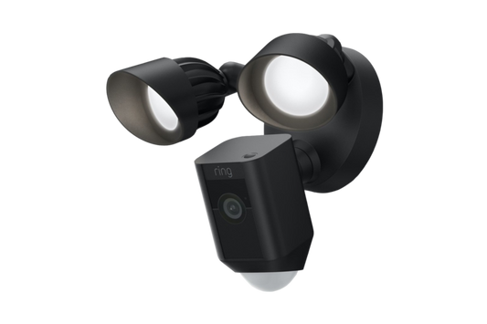 Ring Floodlight Cam Wired Plus - Black