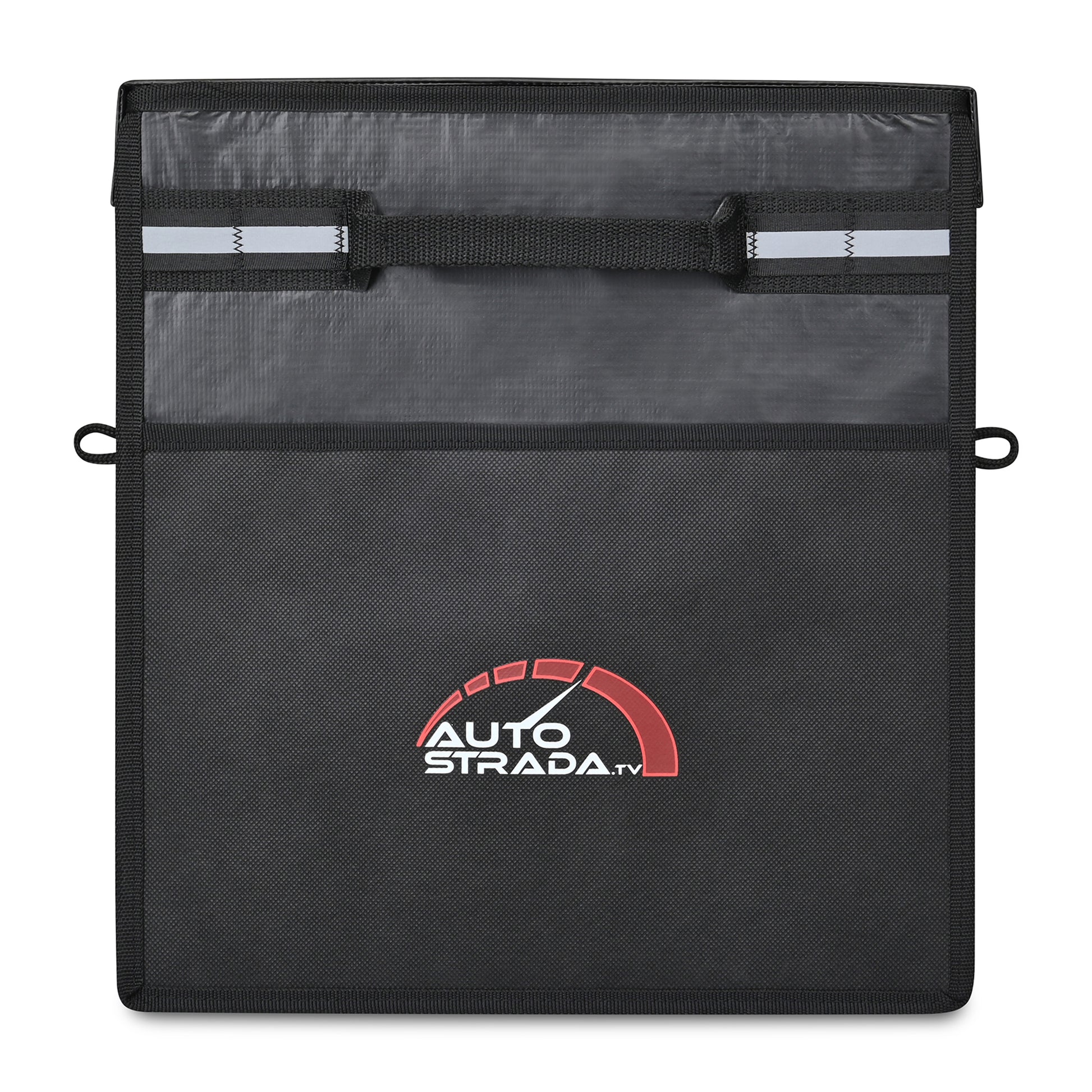 Black Structure Cargo Organizer with Lid