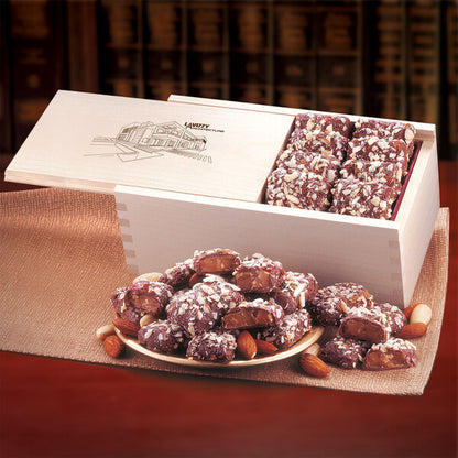 English Butter Toffee in Wooden Collector's Box