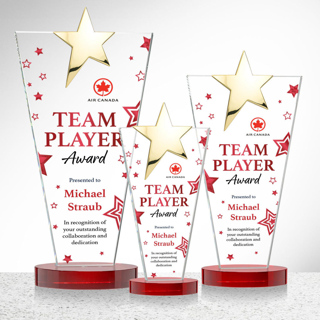 Mantella Gold Star VividPrint™ Award - Red