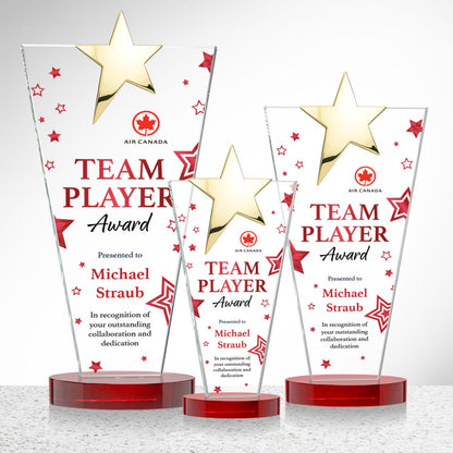 Mantella Gold Star VividPrint™ Award - Red