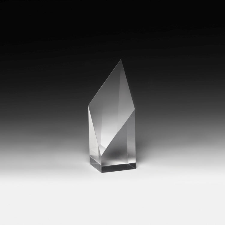 Diamond Obelisk Award (5 3/4" H x 2" L x 2" D) - Screen Print