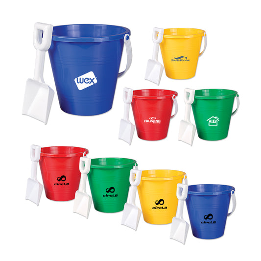 Assorted 6" Pail w/ Shovel