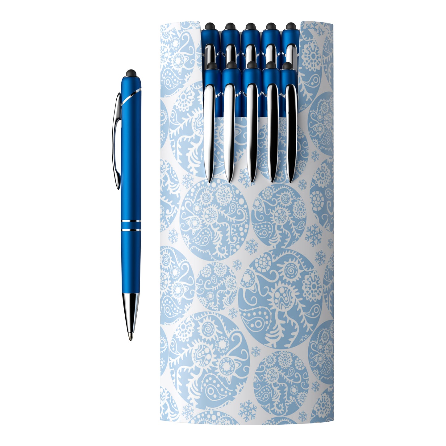 10-piece glacio pen set and custom sleeve