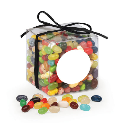 Stylish Acetate Cube with Jelly Belly Jelly Beans