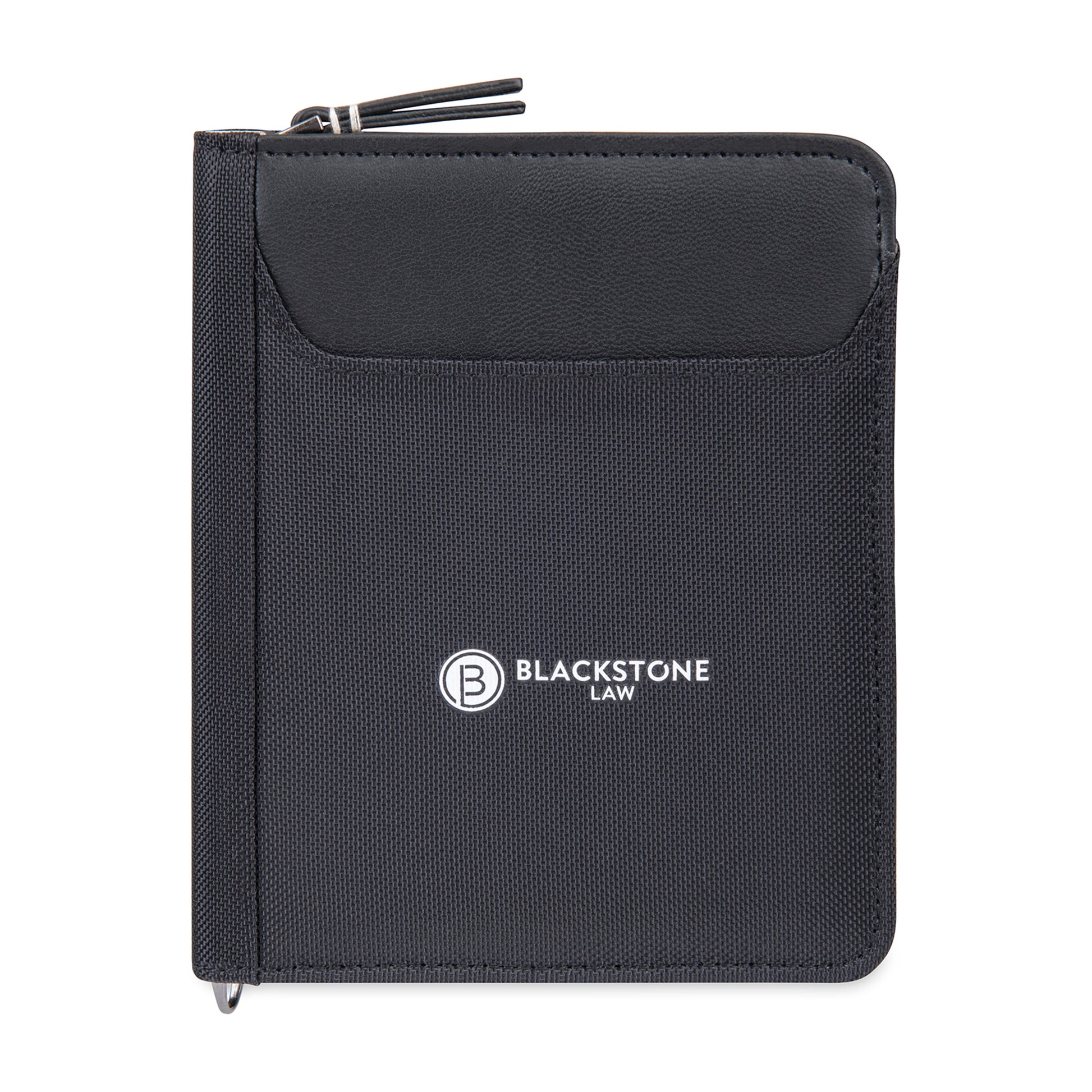 Black Travis & Wells® Lennox Passport Wallet