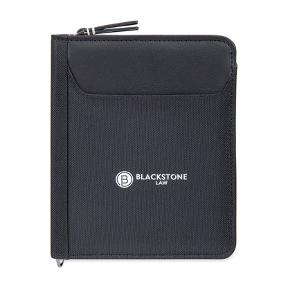 Black Travis & Wells® Lennox Passport Wallet