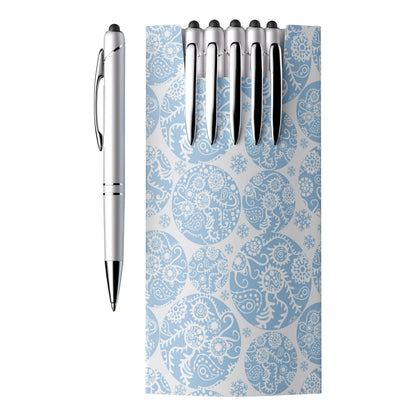 5-piece glacio pen set and custom sleeve