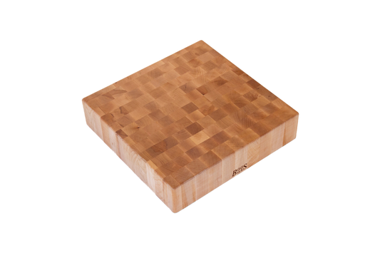 John Boos Maple Square 4-in Non-Reversible Chopping Block