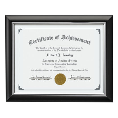 Trent Certificate  Frame