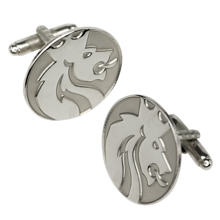 Cufflinks Sandblast & Polished (3/4")