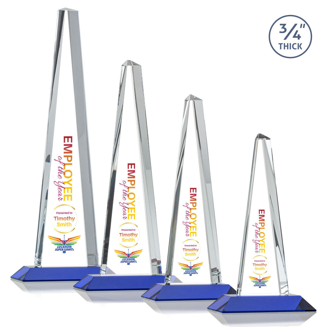 Majestic Tower VividPrint™ Award - Blue