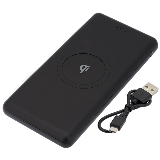 UL Certified Qi Ring Wireless Charger & Power Bank