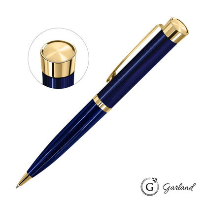 Garland® Executive Color Custom Emblem Ballpoint Pen - Gold