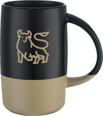 Black/Natural Beige Sunrise Mug