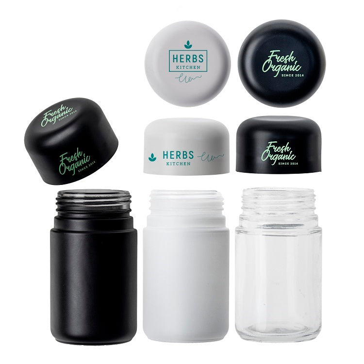 Locking Glass Jar