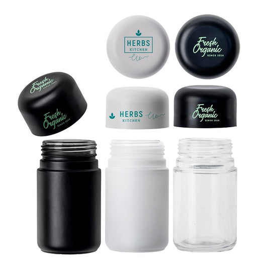 Locking Glass Jar