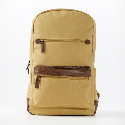 Recycled cotton canvas Backpack