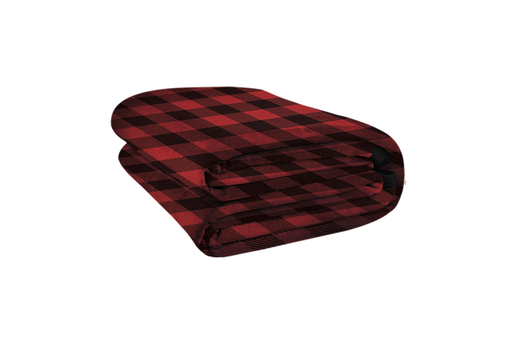 Big Blanket Original Stretch Blanket - Red Plaid