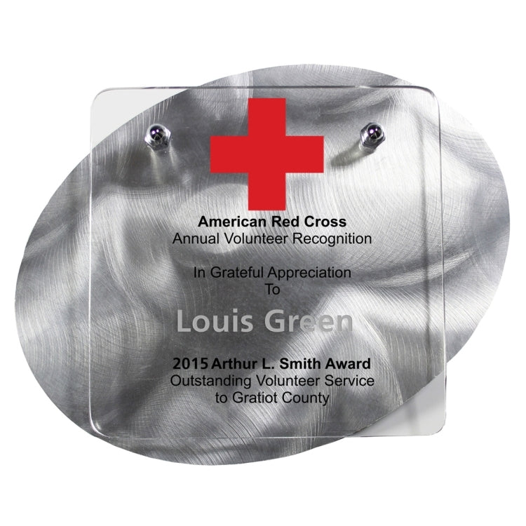 Vanguard Plaques - Screen Imprint - (9¾" x 9")