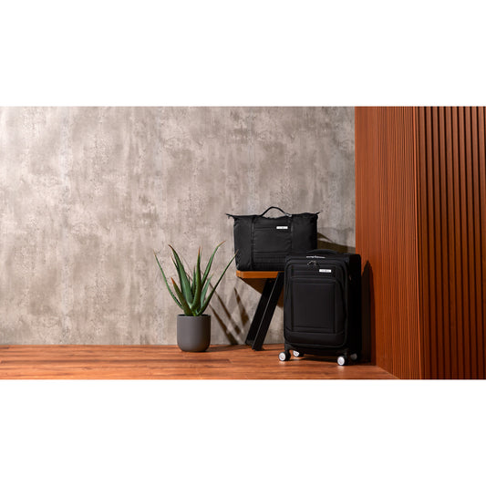 Black Samsonite UpLIFT Softside Carry-on Spinner