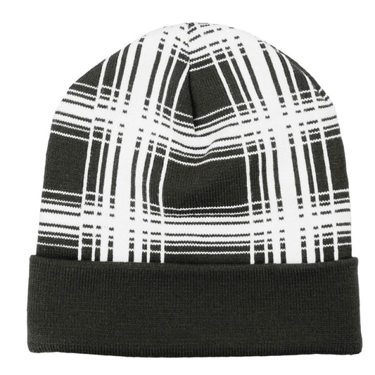 Mega-Plaid Beanie