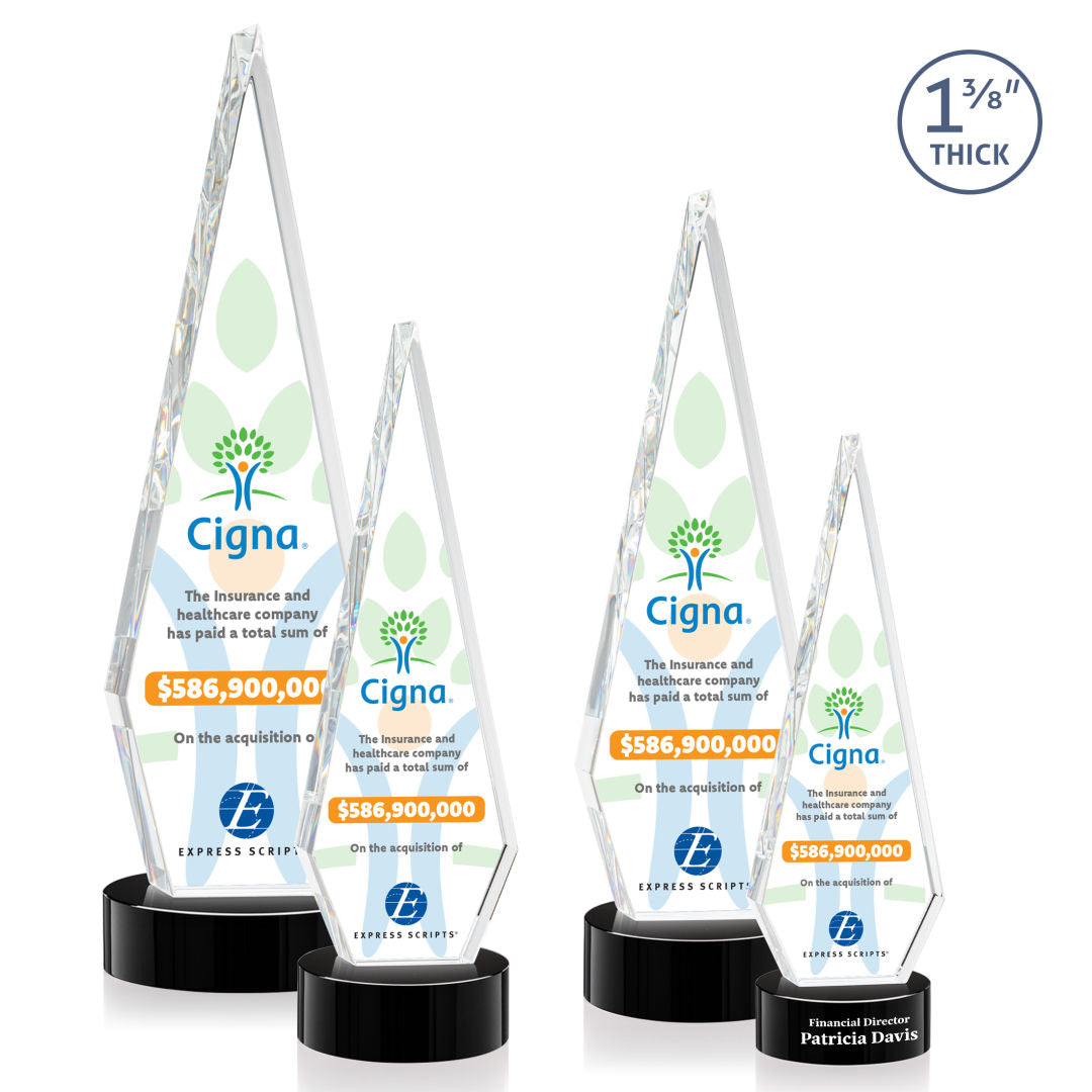 Springfield VividPrint™ Award on Stanrich Base - Black
