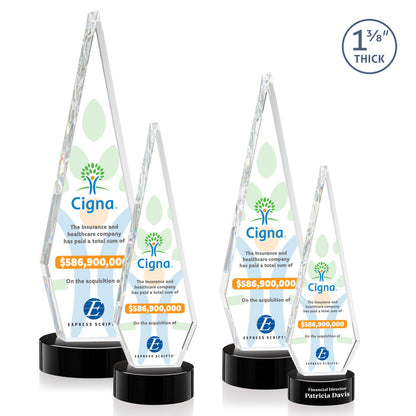 Springfield VividPrint™ Award on Stanrich Base - Black
