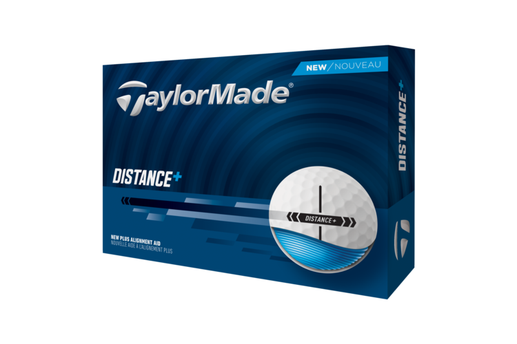 TaylorMade Distance+ Golf Balls - White