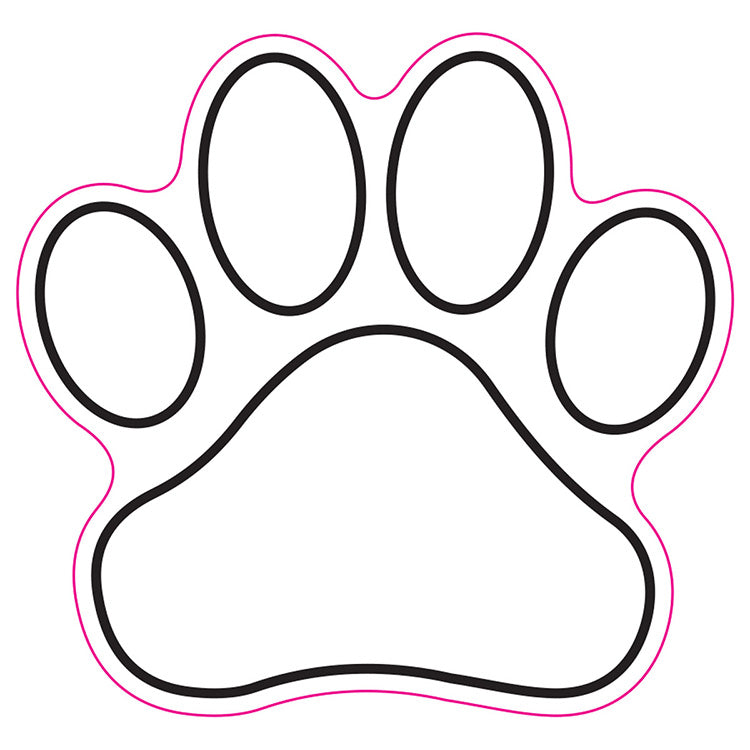 Paw Stock Shape Stickers