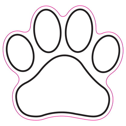 Paw Stock Shape Stickers