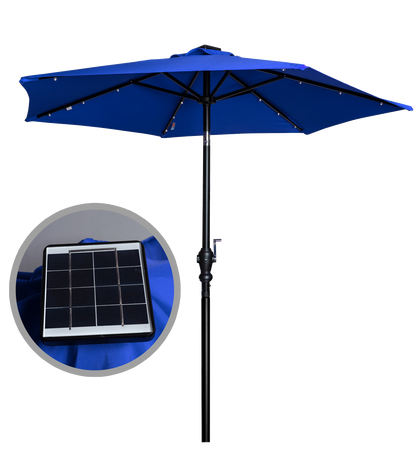 7' LED Market Umbrella