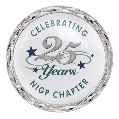 2" Speed Coin Diamond Border