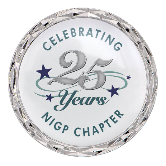 NFC Challenge Coin w/ Diamond Border (2")
