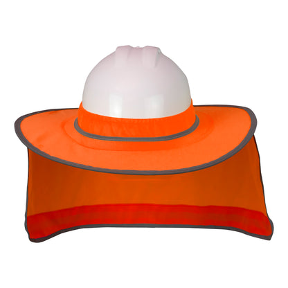 Hi-Vis Collapsible Hard Hat Shade - Green