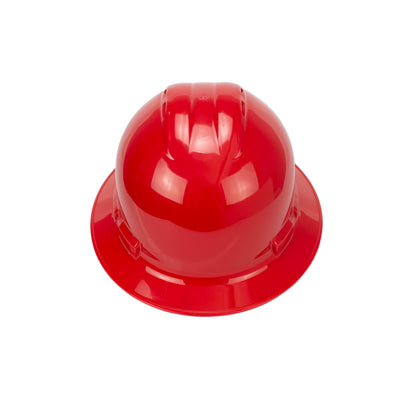 Quartz™ Vented Full Brim Hard Hat - Red
