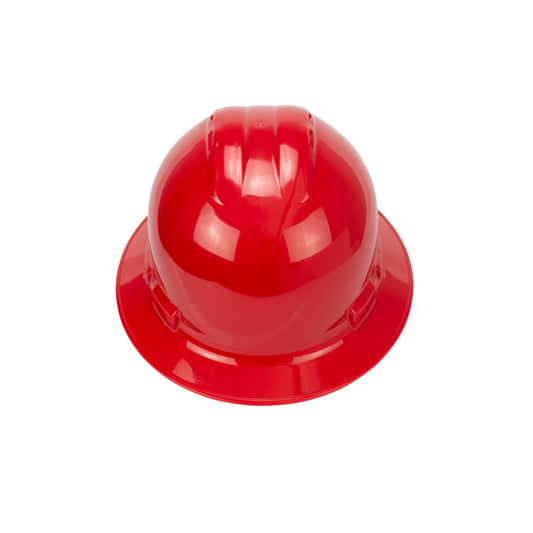 Quartz™ Vented Full Brim Hard Hat - Red