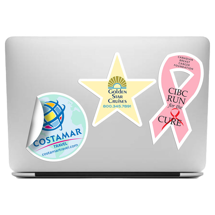 Ribbon Stock Shape Stickers