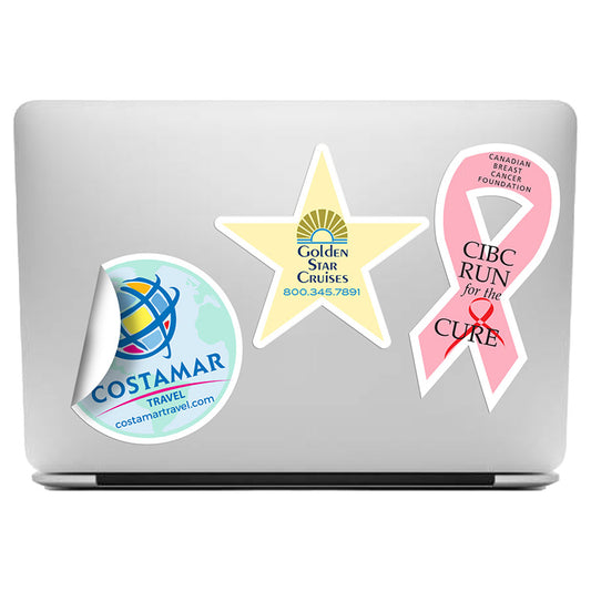 Ribbon Stock Shape Stickers