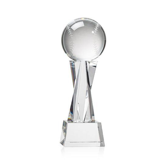 Baseball Award on Grafton Base - Clear