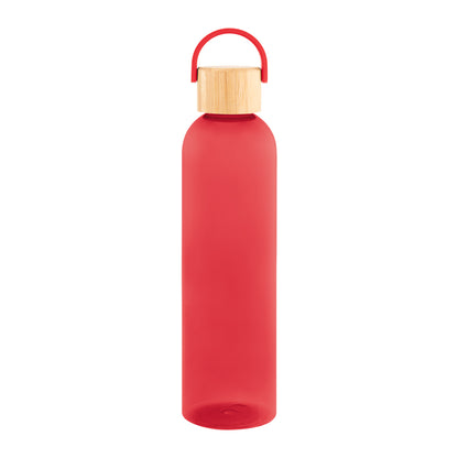 32 Oz. Jeffrey rPET Bottle With Bamboo Lid And Easy Carry Handle