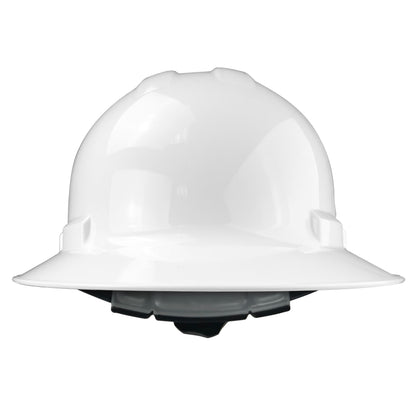 Quartz™ Full Brim 6 Point Ratchet Hard Hat - Dark Gray