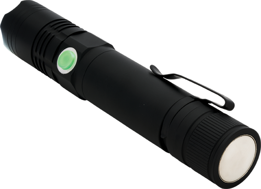 Rechargeable 3W Aluminum Focus Flashlight