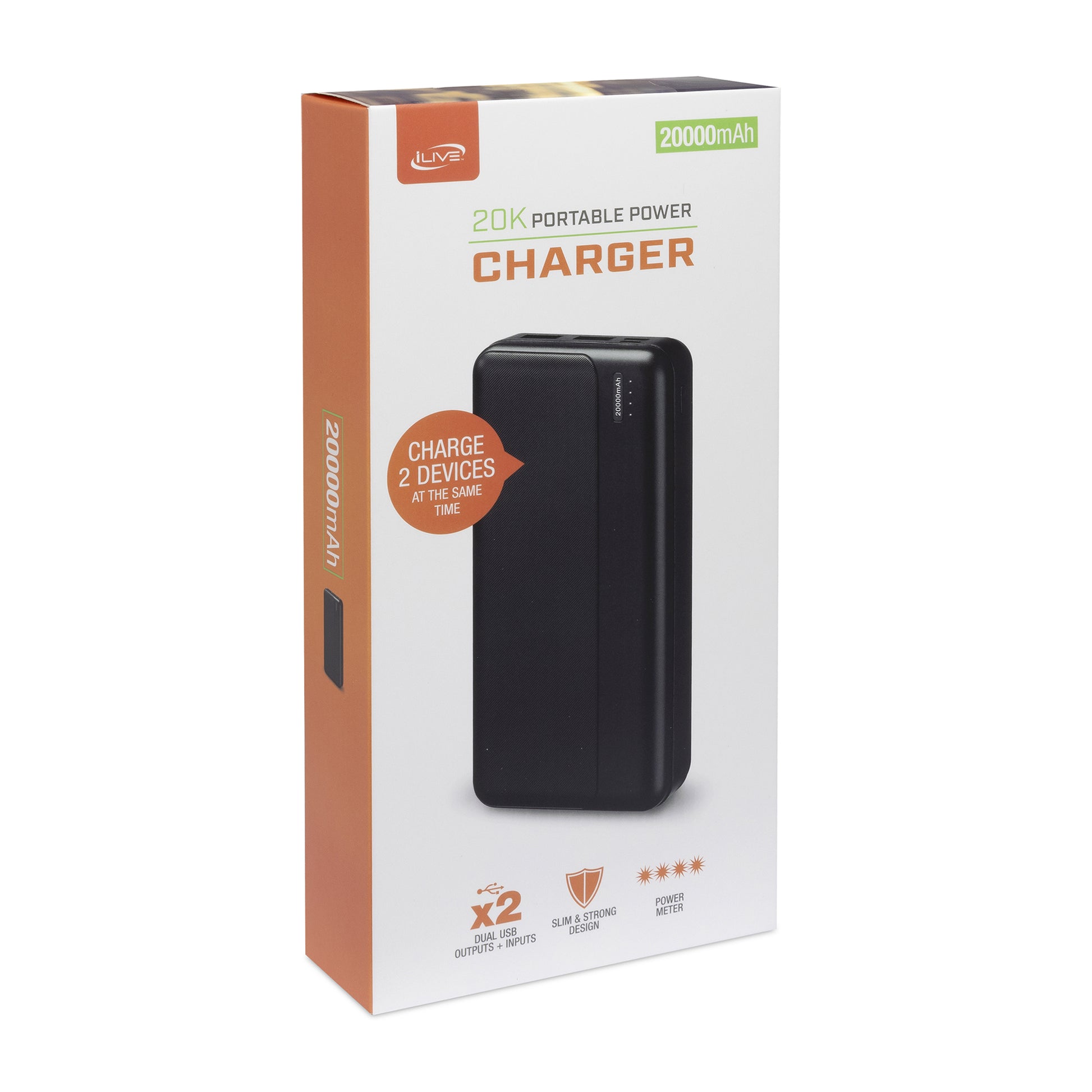 Black iLive 20K Power Bank