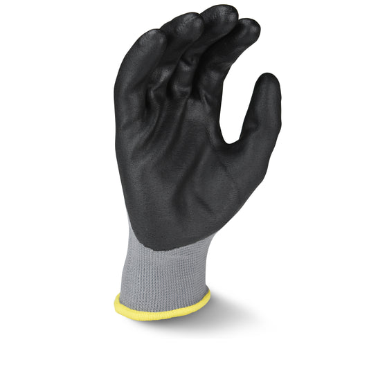 RWG13C Polyester Shell Foam Nitrile Gripper Glove - Size L