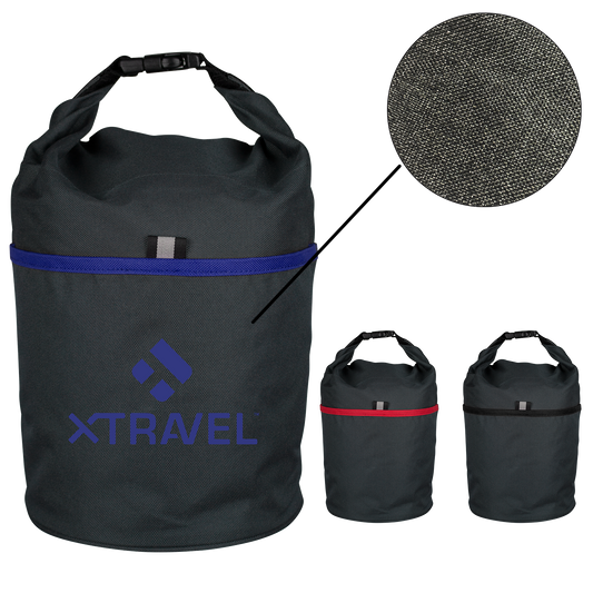 Black Adventure Lunch Bag